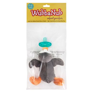 WubbaNub, Соска для немовлят, маленький пінгвін, 0-6 місяців, 1 соска