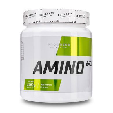 Amino 6400 Progress Nutrition 300 tab купить в Киеве и Украине