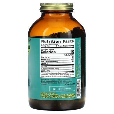 Спирулина Манна HealthForce Superfoods (Spirulina Manna) 450 веганских капсул купить в Киеве и Украине