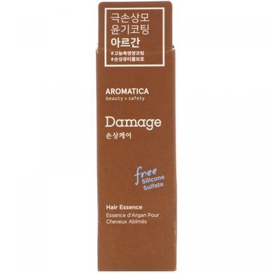 Hair Essence, Damage Care, Aromatica, 1.6 fluid ounces (50 ml)