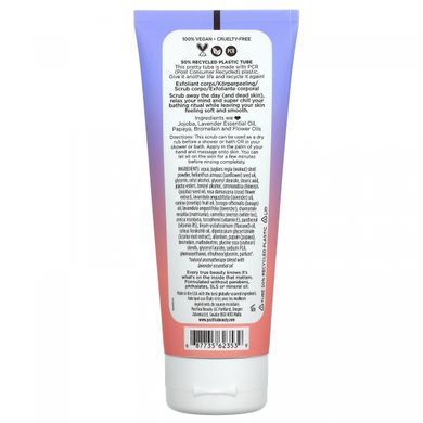 Scrub for the body with lavender and moon, jojoba, lavender, and vanilla, 6 fluid ounces (177 ml)