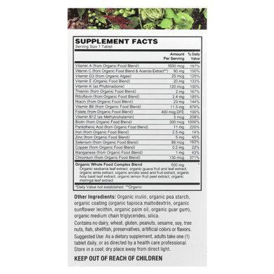 PlantFusion, Women's One-A-Day Multivitamin, Organic Vegan, 30 Vegan Tablet купить в Киеве и Украине