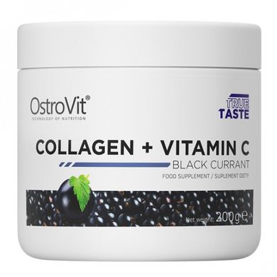 Колаген + вітамін С, COLLAGEN + VITAMIN C, OstroVit, 200 г