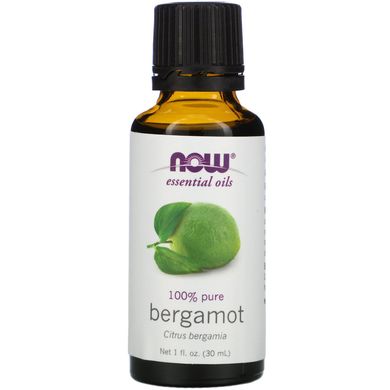 Ефірна олія бергамоту Now Foods (Essential Oils Bergamot) 30 мл