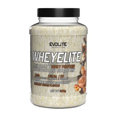 Whey Elite Evolite Nutrition 900 g hazelnut cream