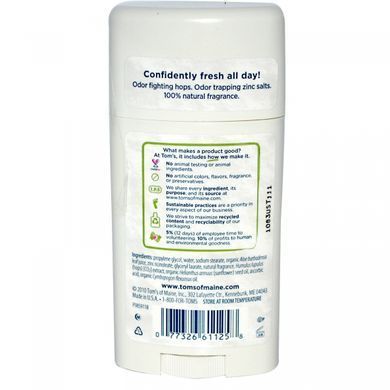 Natural long-lasting deodorant, without aluminum, fresh apricot