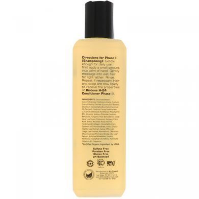 Natural shampoo with biotin and peptides, phase I, Biotene H-24, 8.5 fluid ounces (250 ml)