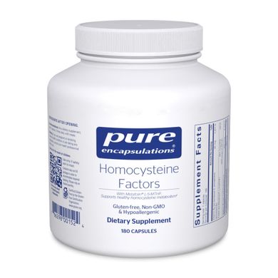 Гомоцистеин Pure Encapsulations (Homocysteine Factors) 180 капсул купить в Киеве и Украине