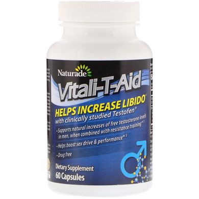 Добавка для чоловічої сили Naturade (Vitali-T-Aid) 60 капсул