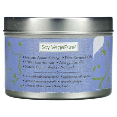 Candle with lavender essential oil Aroma Naturals (Soy VegePure) 79.38 g