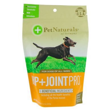 Професійна формула для стегон і суглобів для собак Pet Naturals of Vermont (Hip + Joint Pro) 60 жувальних таблеток