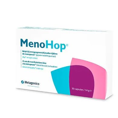 Комплекc для жінок при менопаузі Metagenics (MenoHop) 30 капсул