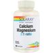 Кальцій і магній в співвідношенні 2:1, Calcium and Magnesium, Solaray, 180 вегетаріанських капсул фото
