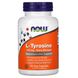 Тирозин Now Foods (L-Tyrosine) 750 мг 90 вегетарианских капсул фото