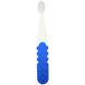 Детская зубная щетка бело-голубая RADIUS (Totz Toothbrush) 1 шт фото