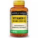 Витамин Е Mason Natural (Vitamin E) 200 МЕ 90 мг 100 гелевых капсул фото