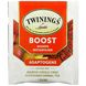 Twinings, Boost, адаптогены, травяной чай со вкусом манго и чили, без кофеина, 18 чайных пакетиков, 0,95 унции (27 г) фото