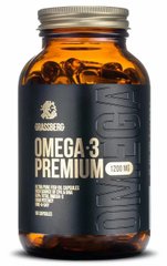 Омега-3 Grassberg (Omega-3 Premium) 1200 мг 90 капсул купить в Киеве и Украине
