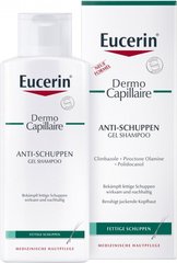 Шампунь проти лупи для жирної шкіри голови, Anti-dandruff shampoo for oily scalp, Eucerin, 250 мл