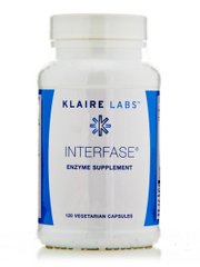 Энзимы для пищеварения Klaire Labs (Interfase Plus) 120 вегетарианских капсул купить в Киеве и Украине