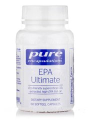 ЭПК Pure Encapsulations (EPA Ultimate) 60 капсул купить в Киеве и Украине