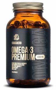 Омега-3 Grassberg (Omega-3 Premium) 1200 мг 90 капсул