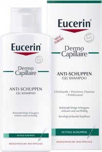 Anti-dandruff shampoo for oily scalp, Eucerin, 250 ml