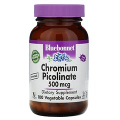Хром пиколинат Bluebonnet Nutrition (Chromium Picolinate) 500 мкг 100 капсул купить в Киеве и Украине