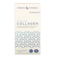Морской коллаген Nordic Naturals (Marine Collagen) 15 пакетиков 5 г каждый купить в Киеве и Украине