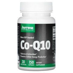Коензим CoQ10 Jarrow Formulas (CoQ10) 30 мг 150 капсул