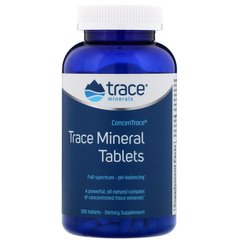 Микроэлементы Trace Minerals Research (ConcenTrace Trace Mineral Tablets) 300 таблеток купить в Киеве и Украине