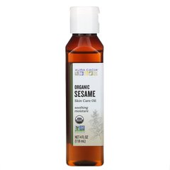 Кунжутное масло органик защищающее Aura Cacia (Sesame Oil) 118 мл купить в Киеве и Украине