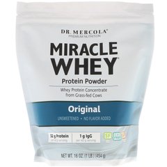 Сывороточный протеин порошок Dr. Mercola (Miracle Whey Protein) 454 г купить в Киеве и Украине