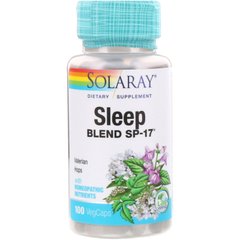 Спокійний сон Solaray (Sleep Blend SP-17) 100 капсул