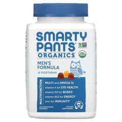 Органічний продукт, Повноцінні вітаміни для чоловіків, SmartyPants, 120 вегетаріанських жувальних таблеток