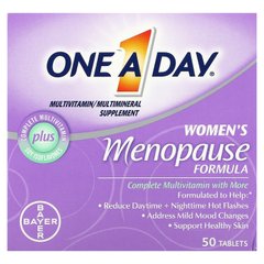 Формула для жінок при менопаузі мультивітамінна / мультимінеральна добавка 50 таблеток One-A-Day (Women's Menopause