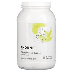 Сывороточный протеин изолят со вкусом ванили Thorne Research (Whey Protein Isolate) 807 г купить в Киеве и Украине