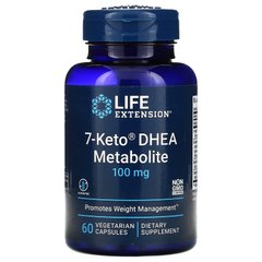 Метаболит 7-Кето ДГЭА Life Extension (7-Keto DHEA Metabolite) 100 мг 60 капсул купить в Киеве и Украине