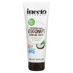 Inecto, Засіб для душу з кокосом, 250 мл (8,4 рідких унцій)