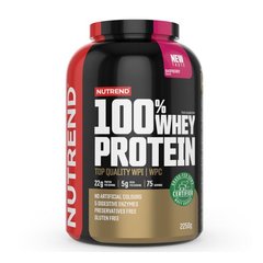 100% Сироватковий протеїн смак малини Nutrend (100% Whey Protein) 2,25 кг