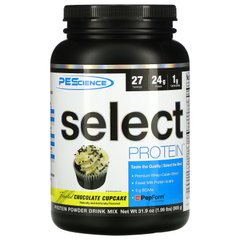 PEScience, Select Protein, шоколадний кекс з глазур'ю, 905 г (31,9 унції)