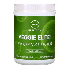 Рослинний протеїн ваніль MRM (Smooth Veggie Elite Performance Protein) 510 г