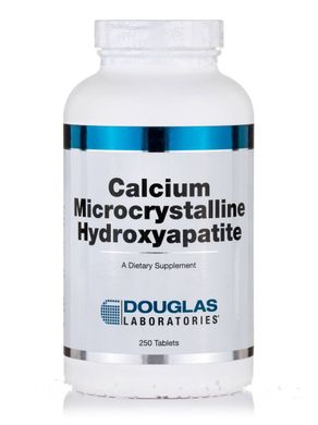 Микрокристат кальция гидроксиапатита Douglas Laboratories (Calcium Microcrystalline Hydroxyapatite) 250 таблеток купить в Киеве и Украине