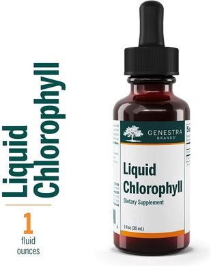 Рідкий хлорофіл, Chlorophyll, Genestra Brands, 25 мг, 30 мл