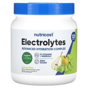 Nutricost, Electrolytes, Orcahrd Blast, 24.4 oz (684 g) купить в Киеве и Украине