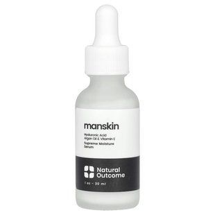 Natural Outcome, Man Skin, Supreme Moisture Serum, Fragrance Free, 1 oz (30 ml) купить в Киеве и Украине