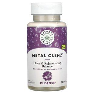 Поддержка пищеварения, Metal Clenz, Natural Balance, 60 вегетарианских капсул купить в Киеве и Украине