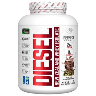 PERFECT Sports, Diesel, New Zealand Whey Isolate, Triple Rich Chocolate, 5 lbs (2.27 g)