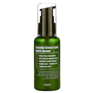 Сыворотка, Centella Green Level Buffet Serum, Purito, 60 мл купить в Киеве и Украине