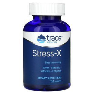 Питательные вещества поддержка при стрессе Trace Minerals (Stress-X Support) 120 таблеток купить в Киеве и Украине